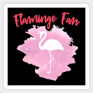 Flamingo fan Art design graphic Sticker